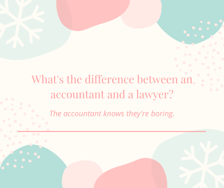 Accountant Vs Lawyer Joke