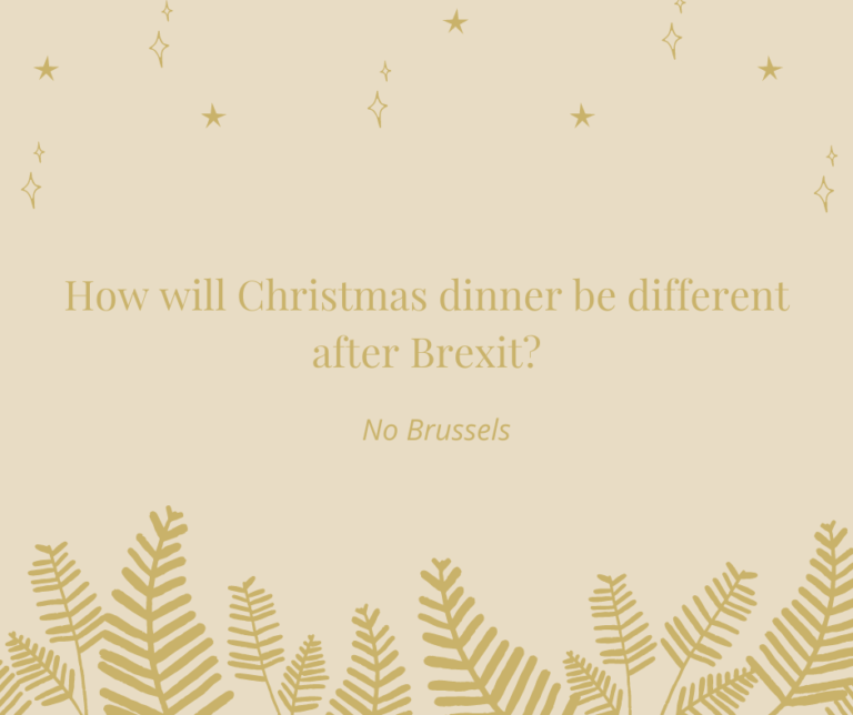 Christmas Dinner Brexit Joke