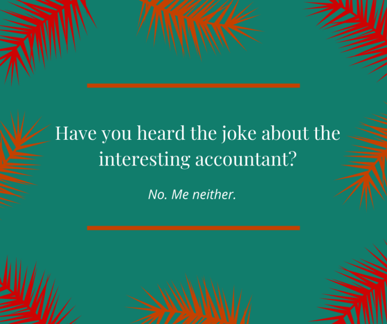 Interesting Accountant Joke