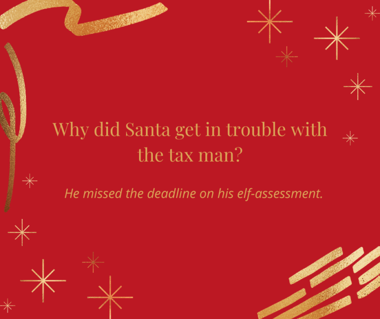 Elf-assessment accounting joke