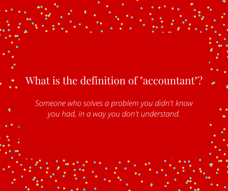 Accountant Definition Christmas Joke