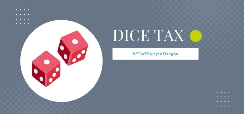 A history on the tax of dice