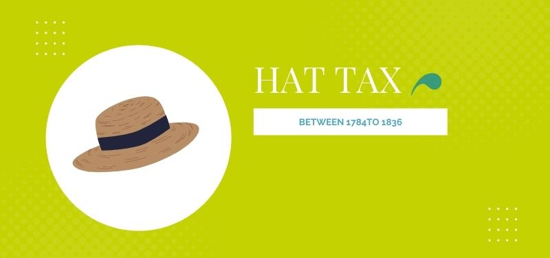 A history on the tax of hats