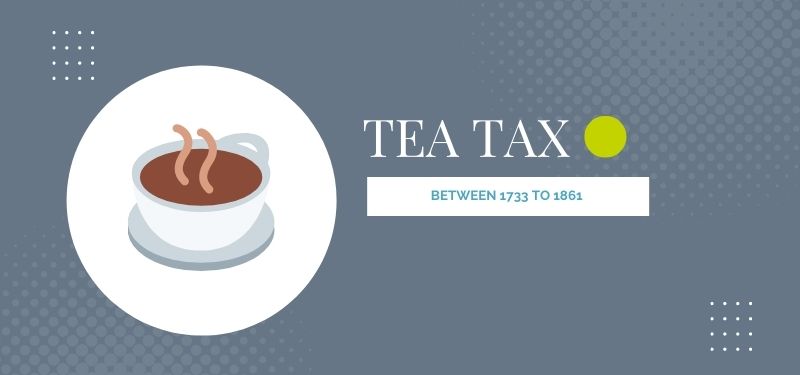 the history of tax on tea