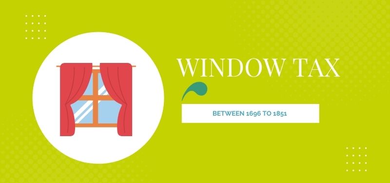 the history of a tax on windows